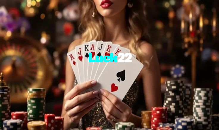 available types of Luck22 bet including pre-match live express and system bets