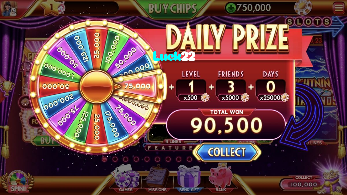 Luck22 casino presented on mobile device in Pakistan with slots and live games